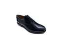 Scarpa classica stringata uomo Antica Sartoria Napoletana in pelle abrasivata blu