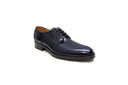 Scarpa classica stringata uomo Antica Sartoria Napoletana in pelle abrasivata blu