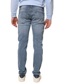 Jeans classico 5 tasche in denim leggero chiaro