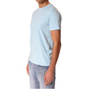 T-Shirt manica corta in cotone Supima cielo