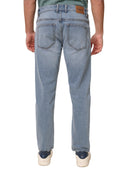 Jeans classico 5 tasche in denim leggero chiaro