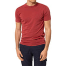 T-Shirt manica corta in cotone rasato peonia