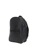 Zaino effetto pelle in colorazione: grigio e nero