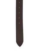 Cintura uomo vera pelle colore marrone Made in Italy