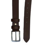 Cintura uomo vera pelle colore marrone Made in Italy