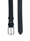 Cintura uomo vera pelle colore nero Made in Italy