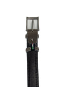 Cintura uomo vera pelle e camoscio colore beige