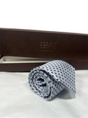 Cravatta in pura seta Antica Sartoria Napoletana cucita a mano con fondo perla