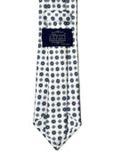 Cravatta in pura seta Antica Sartoria Napoletana cucita a mano fondo bianco