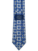 Cravatta in pura seta Antica Sartoria Napoletana cucita a mano fondo bianco