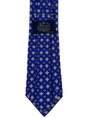 Cravatta in pura seta Antica Sartoria Napoletana cucita a mano fondo royal