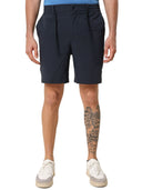 Bermuda uomo in nylon e spandex blu