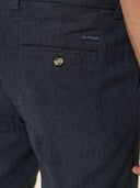 Bermuda Uomo in Lino e Cotone blu