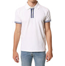 Polo in cotone colore bianco