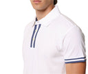 Polo in cotone colore bianco