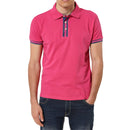 Polo in cotone colore fuxia