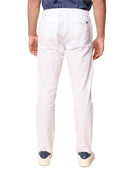 Pantalone uomo in lino e cotone con coulisse – slim fit