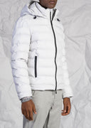 Giubbotto uomo casual imbottito con cappuccio