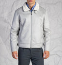 Giubbotto uomo dal taglio moderno con collo morbido