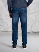 Jeans 5 tasche in cotone denim pesante