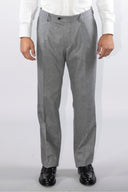 Pantalone classico sartoriale uomo Alexander drop 6 in flanella di lana