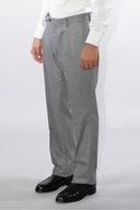 Pantalone classico sartoriale uomo Alexander drop 6 in flanella di lana