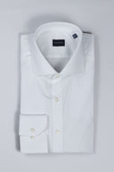 Camicia uomo Bagariny sartoriale in cotone popeline stretch - slim fit