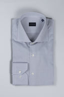 Camicia uomo Bagariny sartoriale in cotone twill stretch - slim fit
