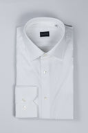 Camicia uomo Bagariny sartoriale in cotone fil a fil - regular fit