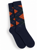 Calzini uomo in cotone fantasia argyle