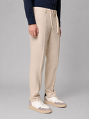 Pantalone uomo in lino e cotone con coulisse – slim fit