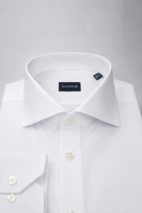 Camicia uomo Bagariny sartoriale in cotone popeline stretch - slim fit