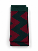 Calzini uomo con fantasia zig zag