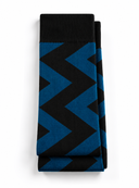 Calzini uomo con fantasia zig zag