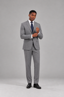 Abito uomo sartoriale drop 4 2 bottoni in pura lana Super 100’s Angelico - regular fit | Made in Italy