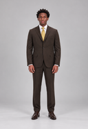 Abito uomo sartoriale drop 4 2 bottoni in pura lana Super 100’s Angelico - regular fit | Made in Italy