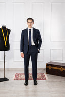 Abito uomo sartoriale drop 6 in fresco lana tropical tinta unita - regular fit | Made in Italy