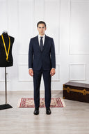 Abito uomo sartoriale drop 6 in lana tropical tinta unita - regular fit | Made in Italy