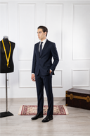 Abito uomo sartoriale drop 6 in fresco lana tropical tinta unita - regular fit | Made in Italy