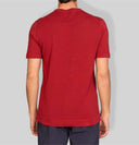 T-shirt uomo in cotone rasato a maglia