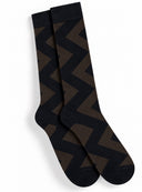 Calzini uomo con fantasia zig zag