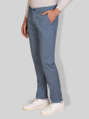 Pantalone chino uomo in gabardine di cotone