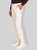 Pantalone chino uomo in gabardine di cotone