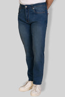 Jeans uomo 5 tasche in denim leggero