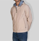 Giubbotto uomo double face con cappuccio