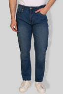 Jeans uomo 5 tasche in denim leggero