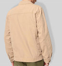 Overshirt uomo in cotone con zip e tasche – regular fit