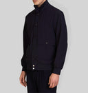 Giubbotto Uomo in Tessuto Tecnico Blu – Regular Fit