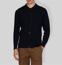 Maglia uomo in cotone con collo camicia