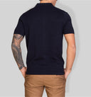 Camicia in maglia uomo in cotone con bottoni